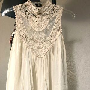 ZARA TRAFALUC Embroidered Top/Size S/MADE IN INDIA/Good Condition